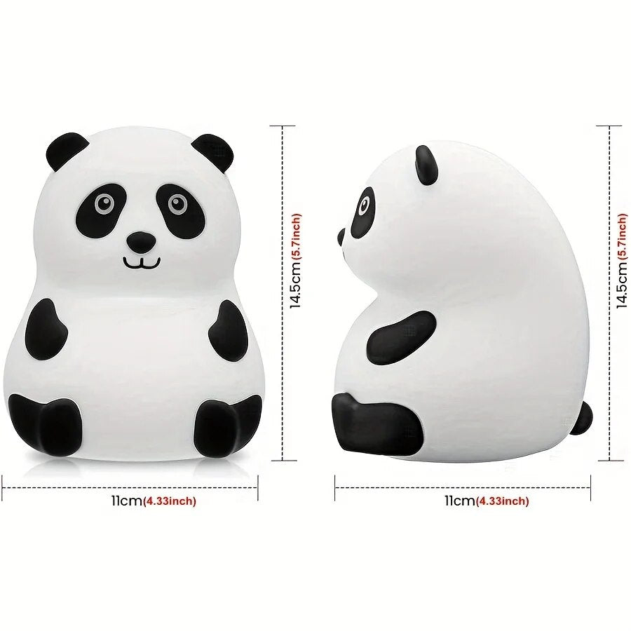 Mini Panda 7 Color Charging Lamp