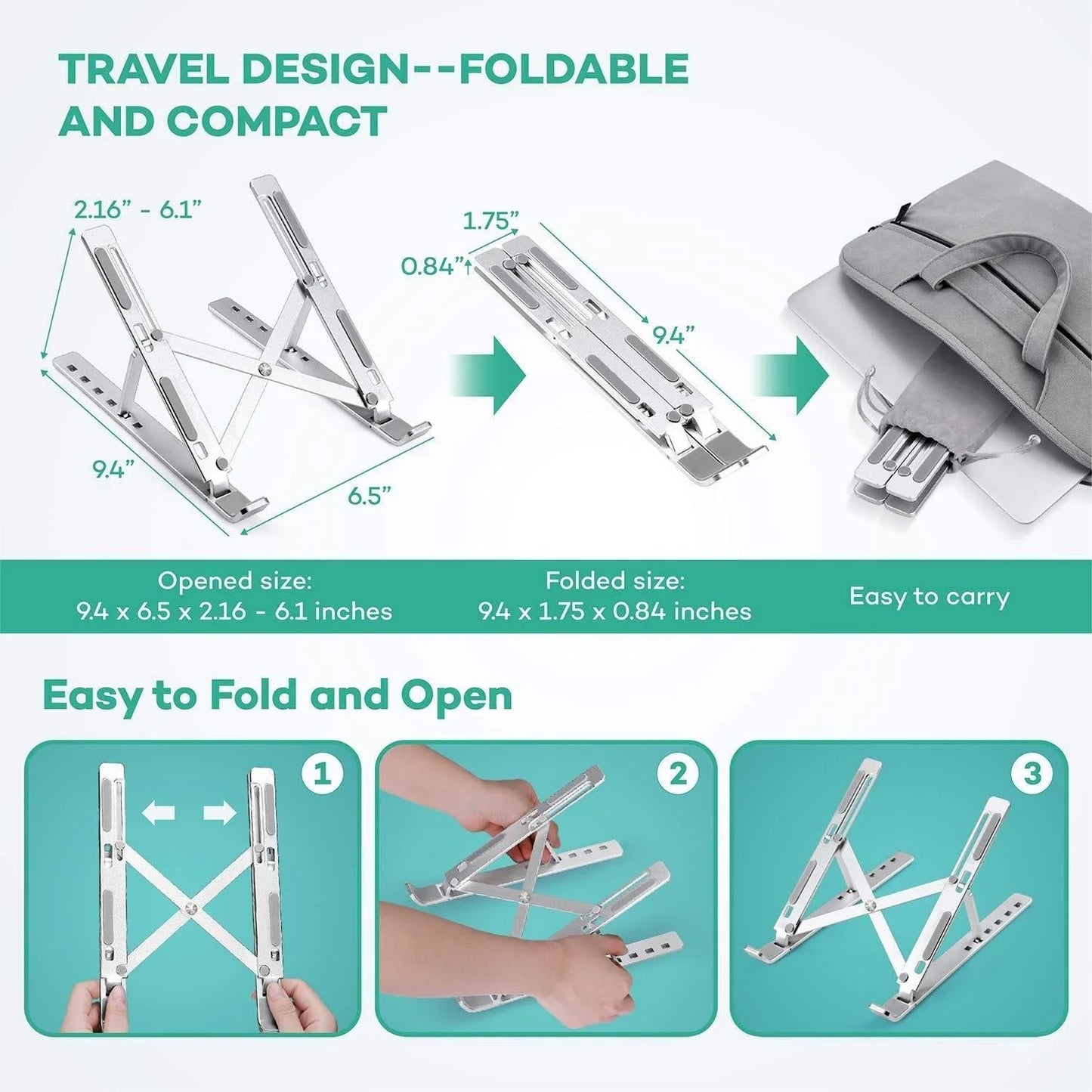 Portable Laptop Stand (Performance & Cooling)