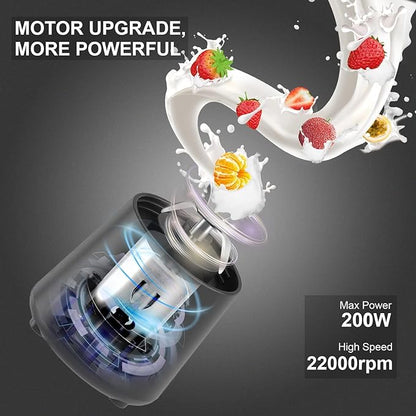 Rechargeable Blender for Smoothies, Fresh Juices & Milkshakes