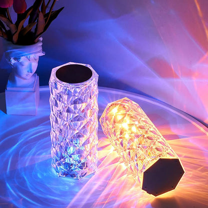 LED Crystal Table Lamp