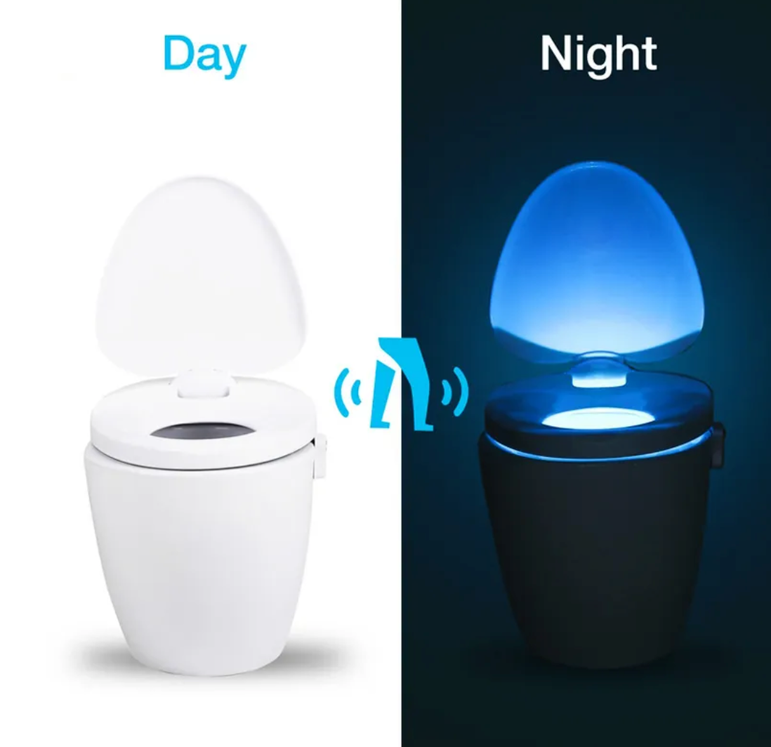 Smart Motion Sensor Toilet Seat Night Light